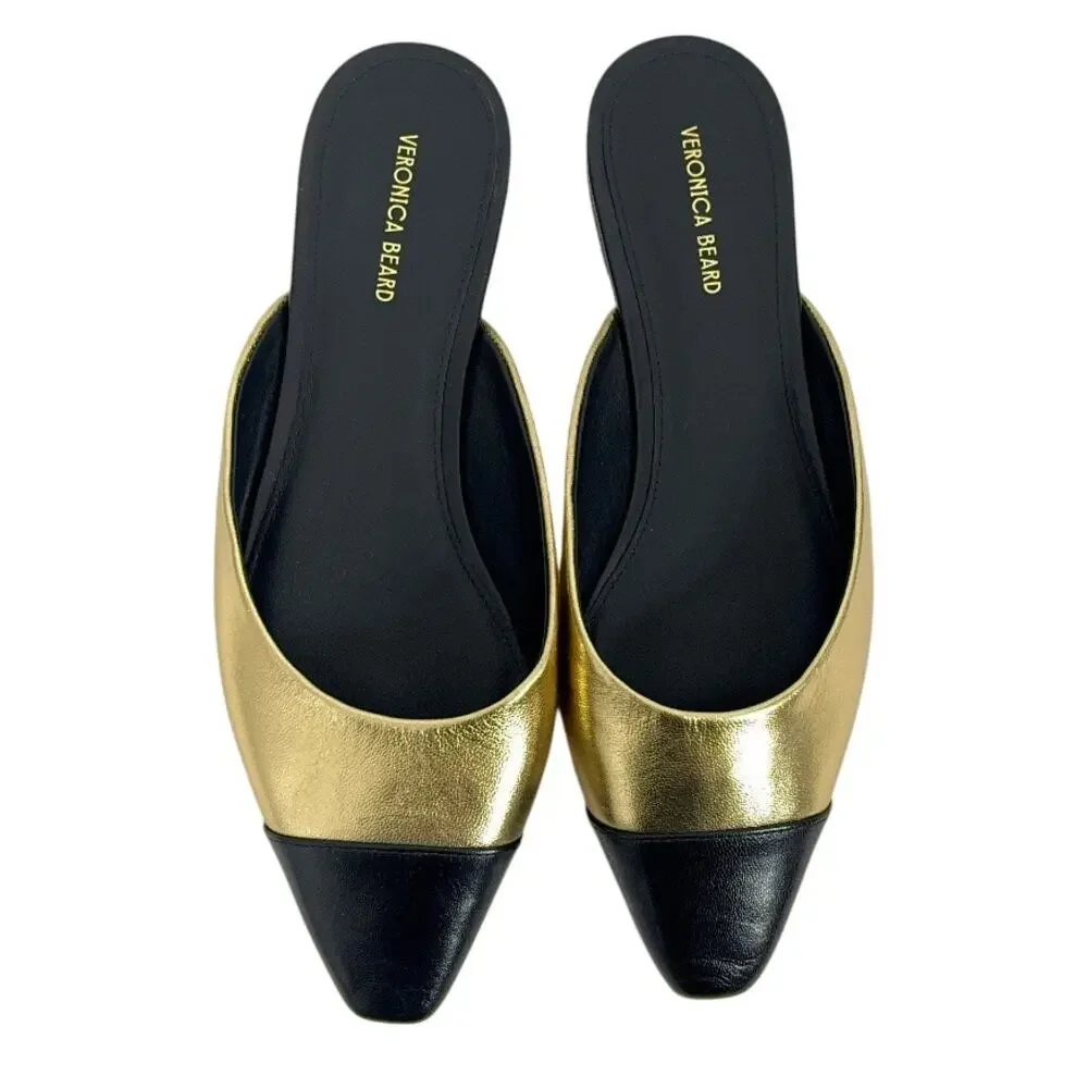 Veronica Beard Carlotta Mule Flat